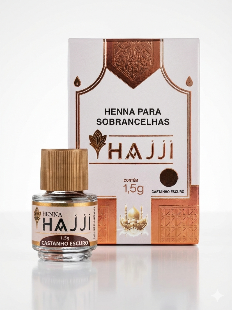 Henna HAJJI Castanho Escuro